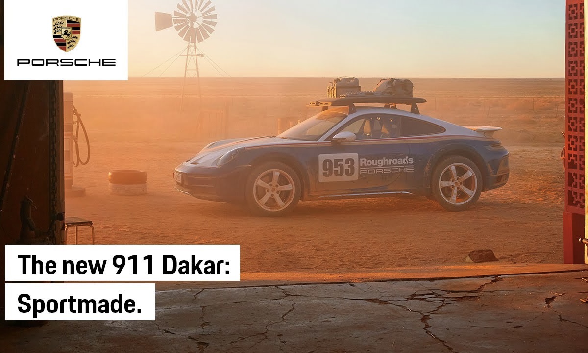 911 也能「翻山越岭」，保时捷发布 911 Dakar 车型宣传片