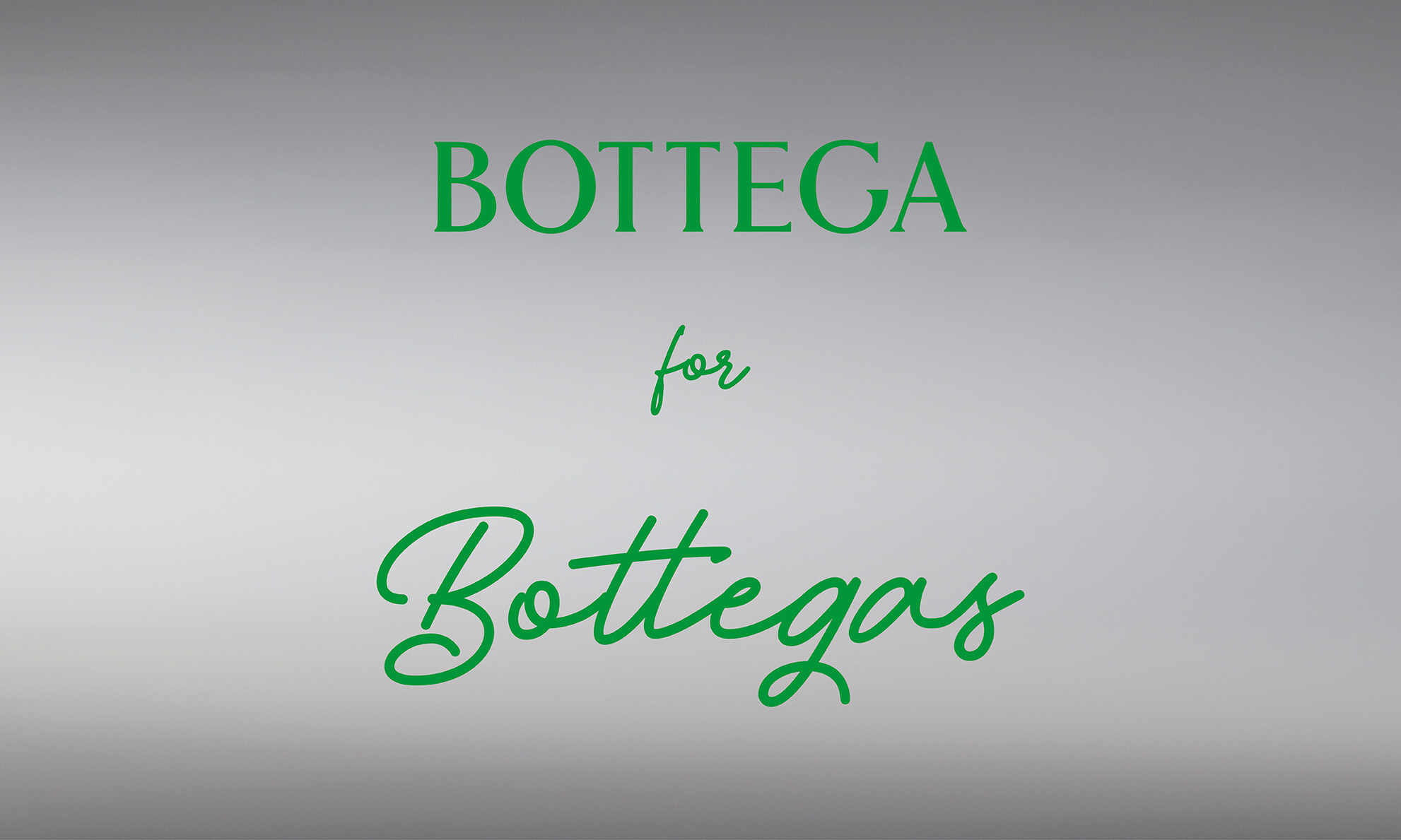 BOTTEGA VENETA 推出「BOTTEGA」项目支持世界工艺