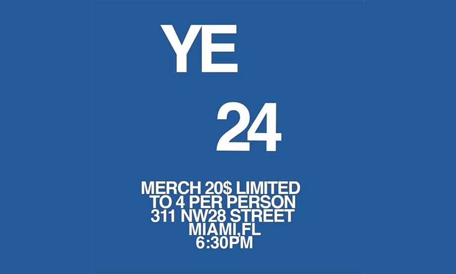 动真格了，「YE 24」首次线下发售开启