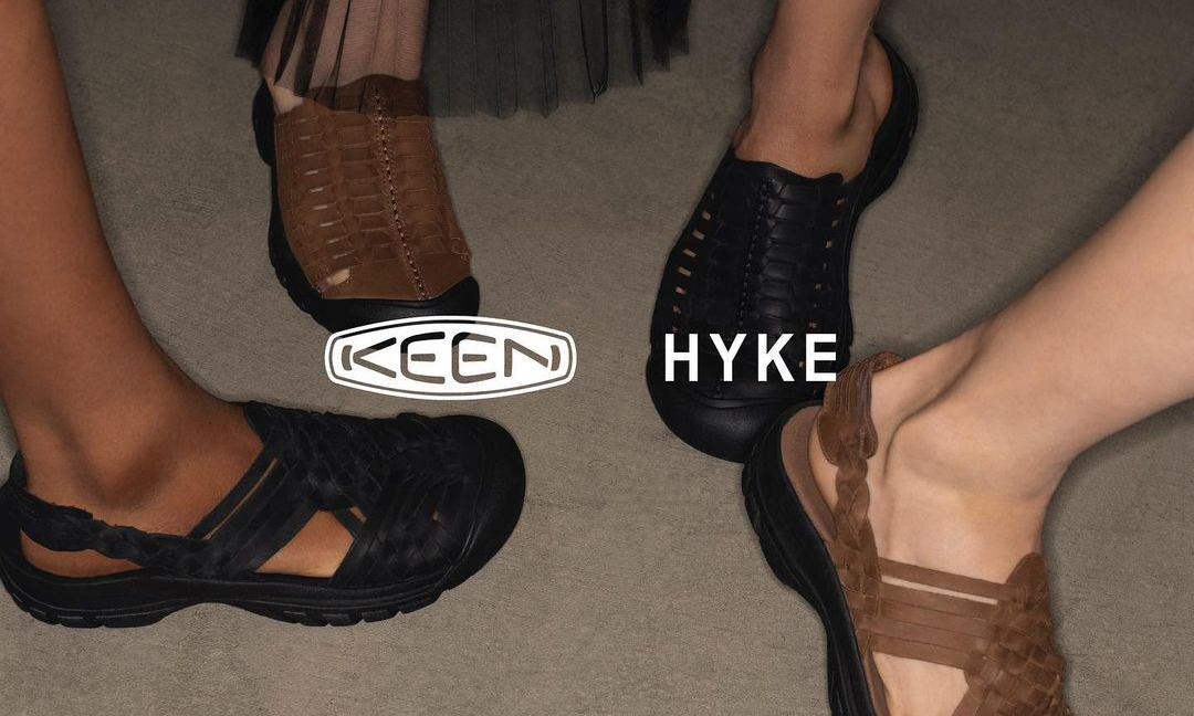 HYKE x KEEN 推出联名款凉鞋