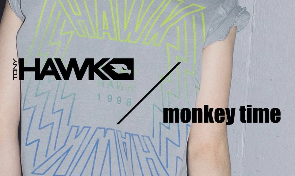 Tony Hawk x monkey time 联名单品发布