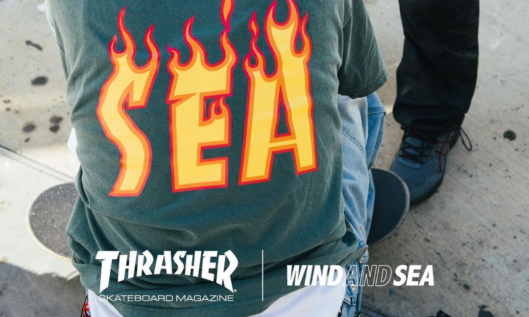 THRASHER x WIND AND SEA 合作系列即将到来