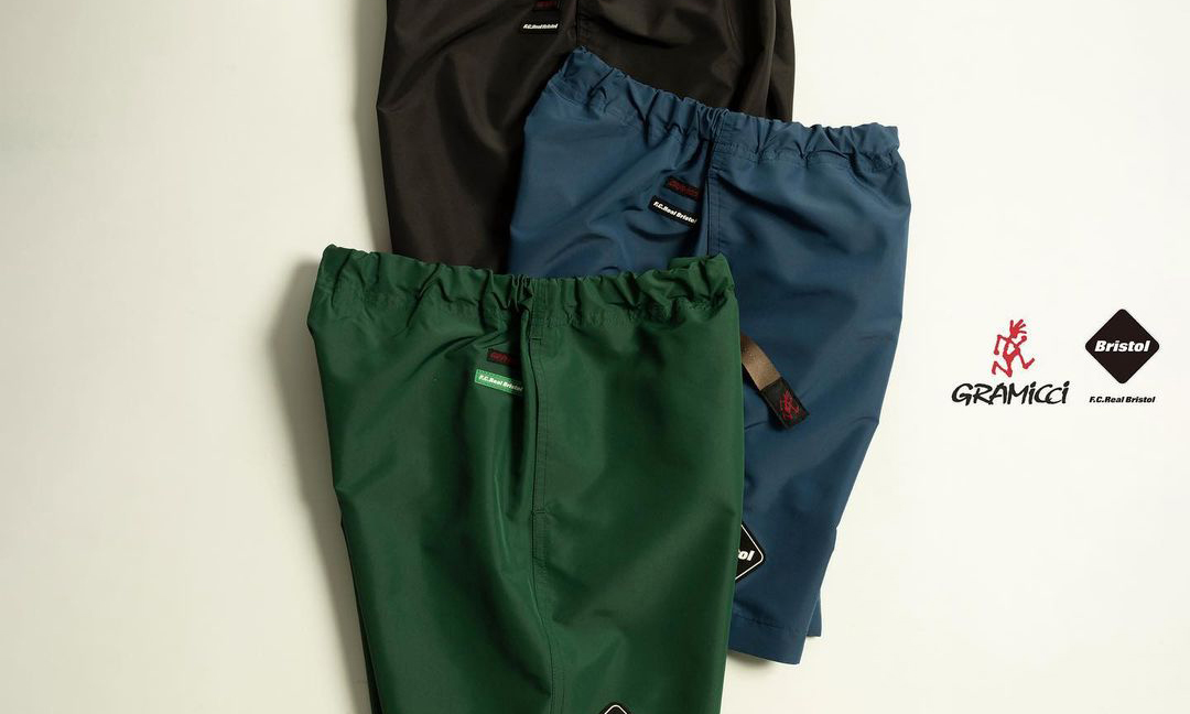 F.C.Real Bristol x Gramicci 推出短裤产品系列