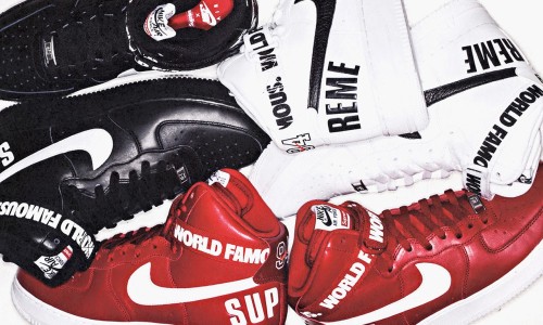Supreme x Nike Air Force 1 High 系列抢先预览