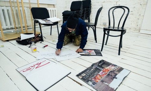 FUTURA 俄罗斯 “ TIMEWARP ” 个人艺术展现场创作视频