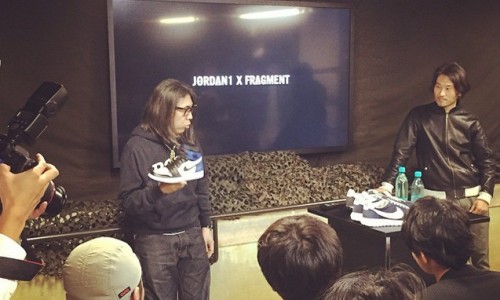 fragment design x Air Jordan 1 正式发布