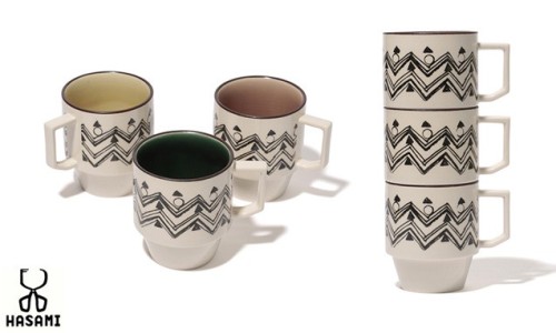 Stussy x Hasami 陶瓷咖啡杯