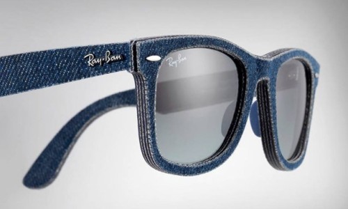 Ray-Ban 推出牛仔布材质打造的 WAYFARER 镜款