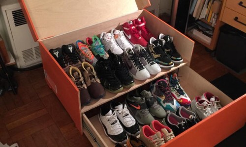 Albert Hei 手工打造巨型 Nike 鞋盒