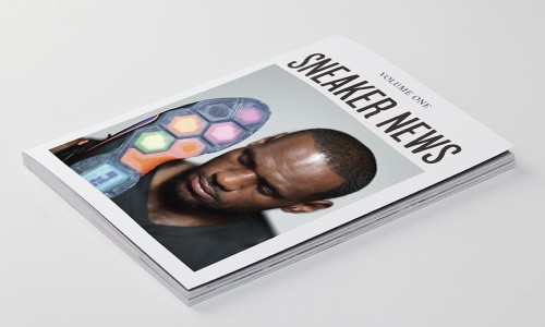 LeBron James 登陆《Sneaker News》首期纸质杂志封面