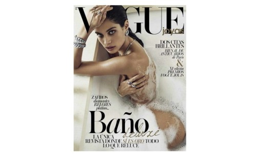 女人与钻石的美丽演绎，Vogue 西班牙版 12 月刊超模 Sara Sampaio 造型大片