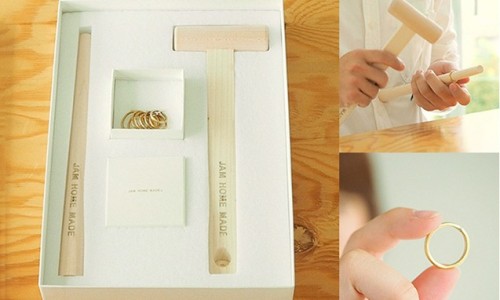 亲手打造简单的小幸福，JAM HOME MADE 推出 “ NAMELESS RING BOX KIT ” 情侣手作戒指