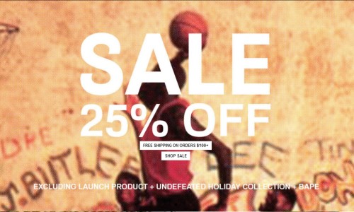 黑色星期五折扣篇之—— 西海岸经典 Undefeated