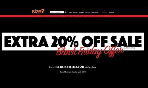 黑色星期五折扣篇之—— 英国鞋铺 size？