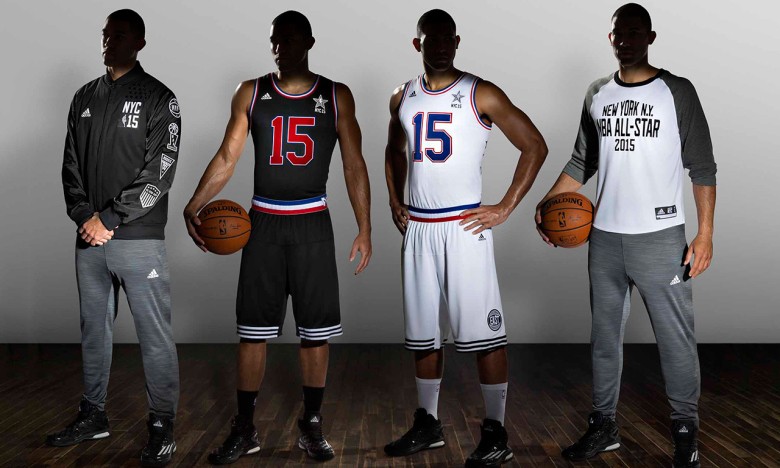 adidas 发布 2015 NBA 全明星队衣系列