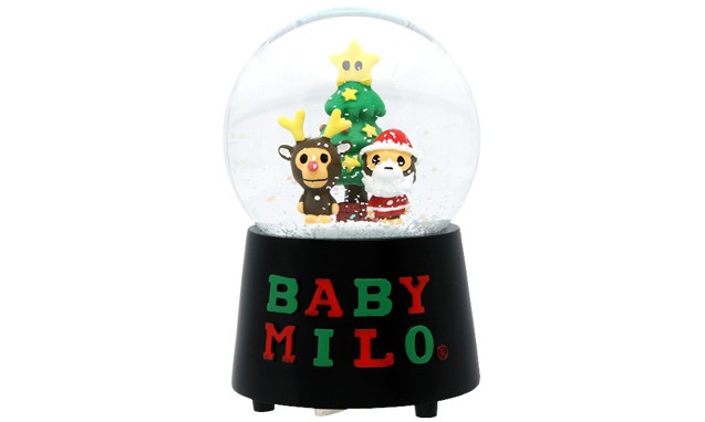 圣诞水晶球，A BATHING APE 推出 X’MAS BABY MILO MUSIC BOX SNOWDOME