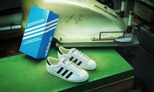 adidas Consortium Superstar“Made in France”制作过程展示短片