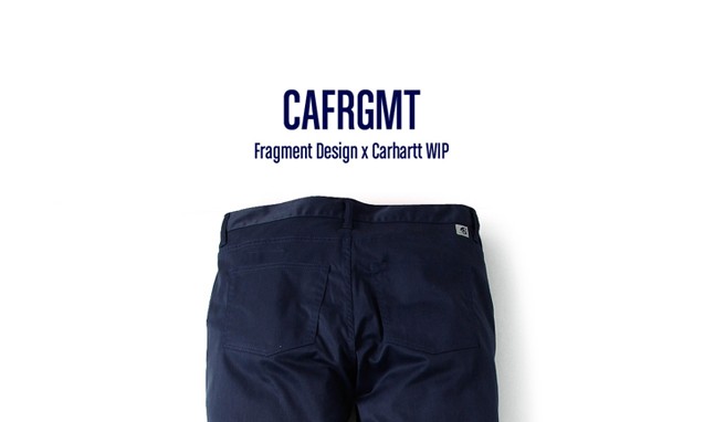 fragment design x Carhartt WIP 2014 秋冬 “ CAFRGMNT ” 系列完整公布