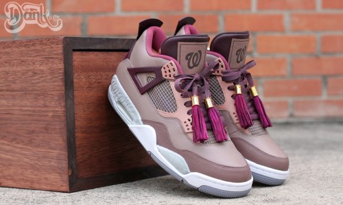 定制大师 Dank 为 Wale 再度打造奢华 “Louis Vuitton Don” 定制版 Air Jordan 4