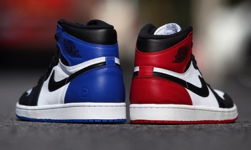 不仅仅是颜色，fragment design vs“Black Toe”Air Jordan 1 Retro 对比
