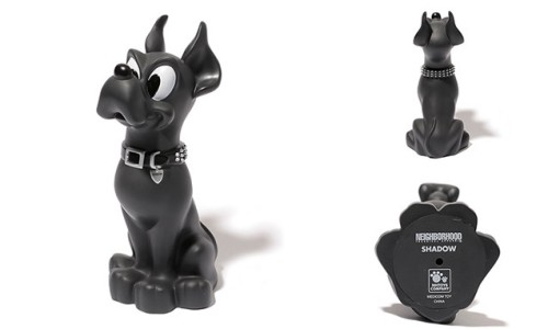 泷泽伸介爱犬造型，MEDICOM TOY x NEIGHBORHOOD “ SHADOW ” 玩偶