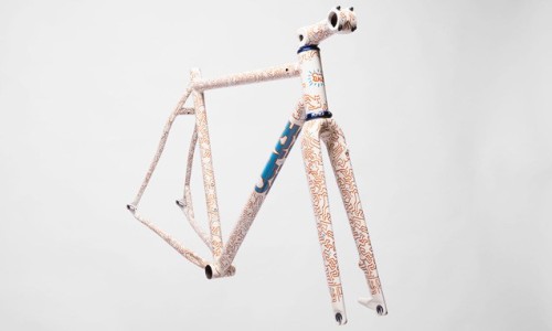 Coarse Fabrication x Keith Haring 手工打造自行车架