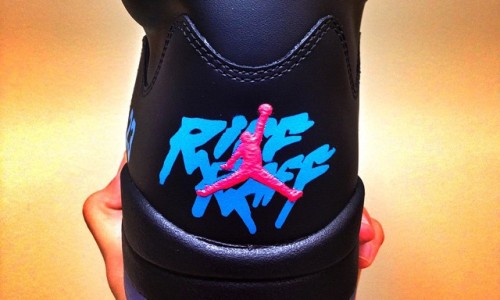自我炒作，Air Jordan V “Riff Raff”版本疑似普通客制恶搞