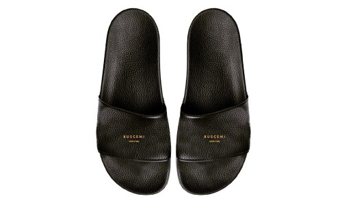 热潮延续，BUSCEMI 出品奢华皮质拖鞋