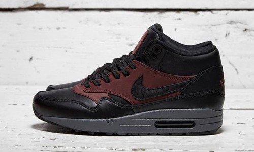 Nike Air Max 1 Mid 豪华质感新款 Barkroot Brown 配色