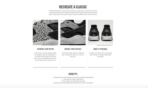 延续辉煌，NikeiD Air Huarache 服务即将登场