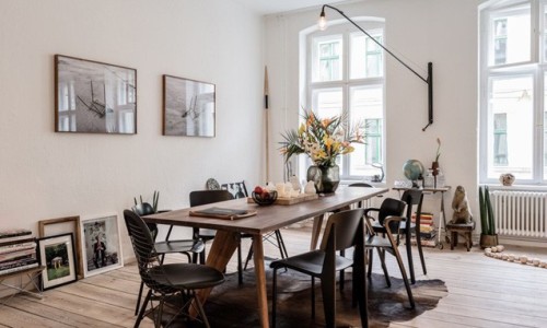 走进简洁并充满艺术感的柏林 FvF 公寓