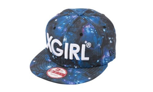 星空元素设计，X-GIRL x NEW ERA 2015 春季合作系列