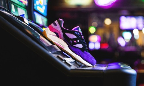 赌局升级，Feature x Saucony G9 Shadow 6 “ The Barney ” 合作鞋款