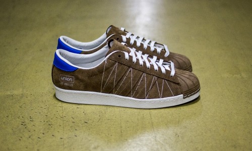 棕色深沉魅力，Union x adidas Consortium Superstar 图赏