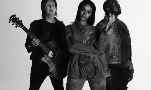 Rihanna x Kanye West x Paul McCartney 携手推出新单曲 《 FourFiveSeconds 》