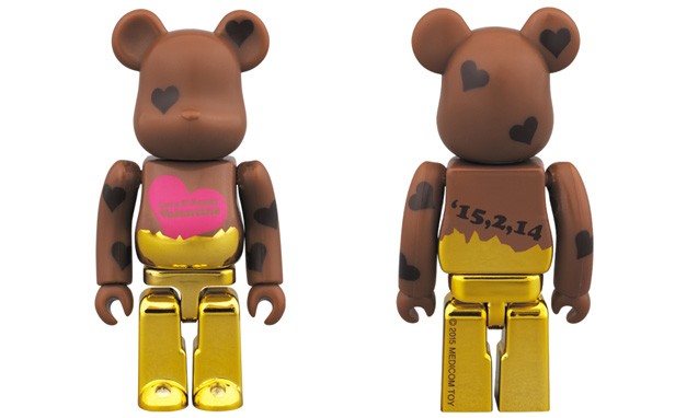 medicom toy 最新 2015 年情人节限定 be@rbrick