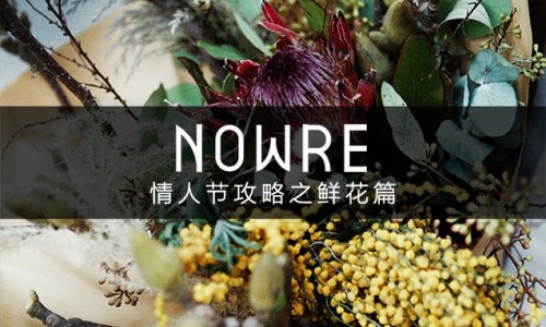 如何过好情人节？NOWRE 独家情人节攻略之鲜花篇