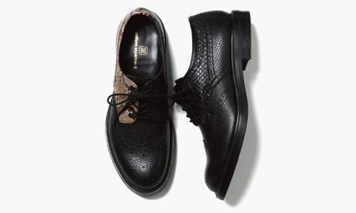 uniform experiment 2015 春夏 Python Wing Tip 蛇纹雕花鞋款