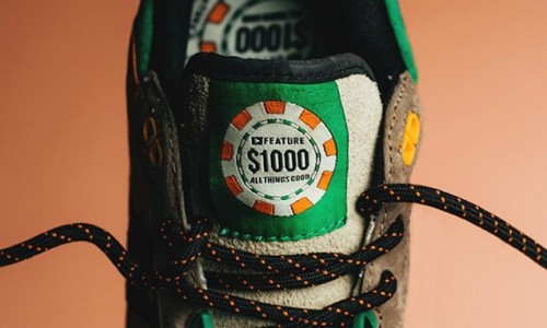 Feature x Saucony 筹码灵感设计第三弹合作鞋款预览