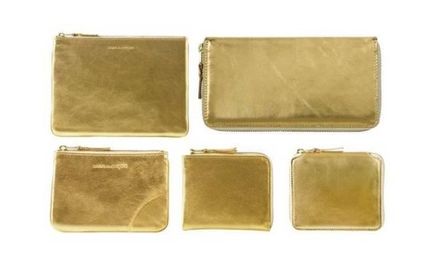 Comme des Garçons 金银主题钱包系列释出