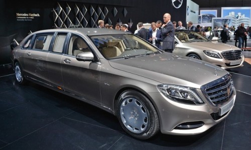 Mercedes-Maybach S600 Pullman 豪华车型正式亮相