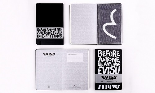 EVISU x Moleskine 联名系列记事本开售