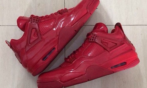 全红漆皮加身，Air Jordan 11Lab4 细节曝光