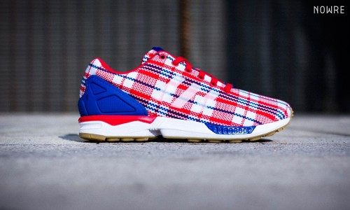 香港印象里的红白蓝，CLOT x adidas Originals 联名 ZX Flux “RWB” 近赏