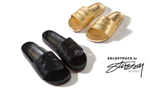 女性专属福利，Stussy x Solestruck 夏日拖鞋