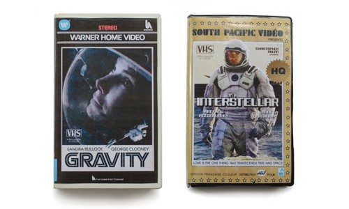 Julien Knez 打造 80 年代风 VHS 影视封面