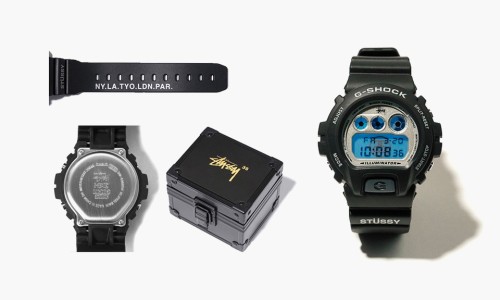35 周年纪念限定，Stussy x G-SHOCK 2015 春夏 DW-6900 联名腕表