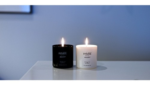 retaW Fragrance ALLEN* 芳香蜡烛