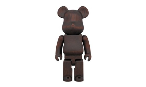 karimoku x Medicom Toy 打造红木漆 BE@RBRICK 400% 