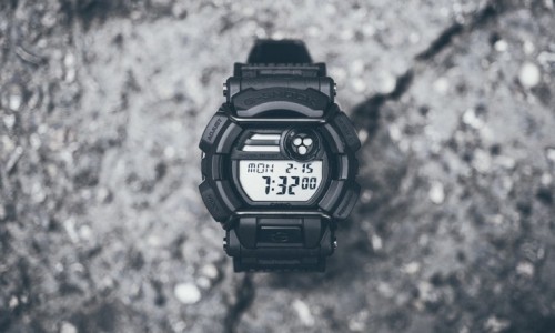 HUF x G-Shock GD400HUF-1「Cracked Concrete」联名腕表